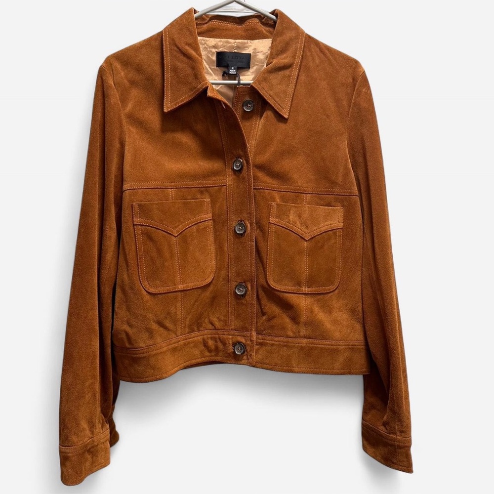Nili Lotan Clarisse Suede Jacket NWT